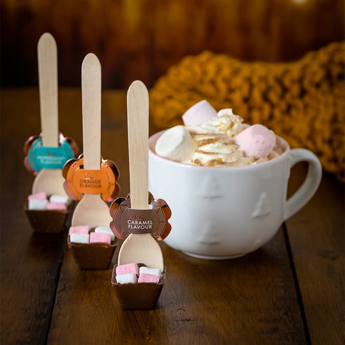 Hot Chocolate Stirrers with Marshmallow, 6 Count