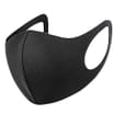 Washable Spandex Face Mask: Black (Set of 3)