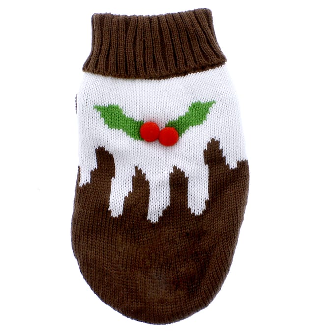 Christmas pudding 2025 dog jumper