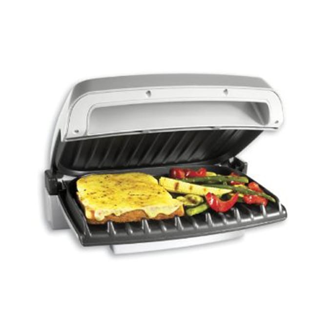 Foreman Grill & Melt Silver Home Bargains