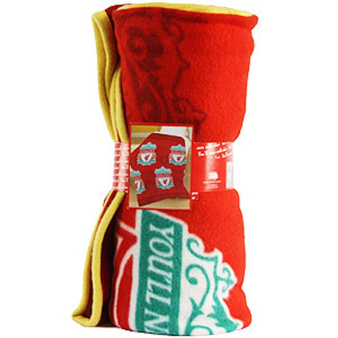 Liverpool fc fleece online blanket