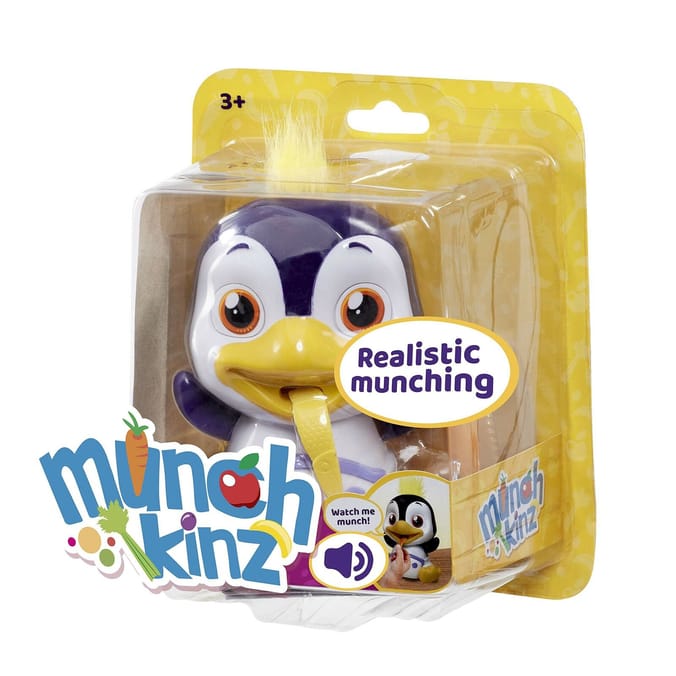 Munchkinz Pepper The Penguin Interactive Toy, giggle, burp, fart, pig