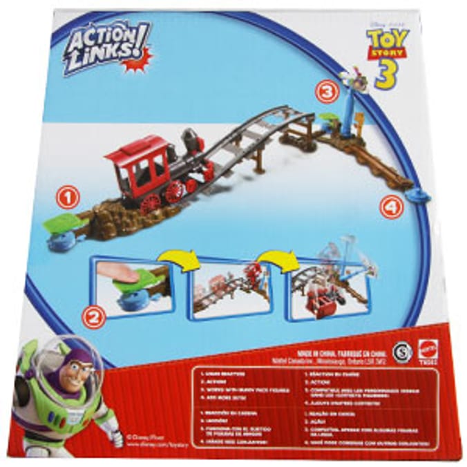 Toy Story Action Links - Buzz Saves the Train | Home Bargains