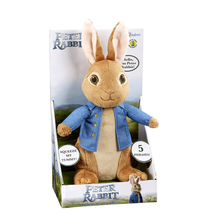 Peter Rabbit Talking Plush, beatrix potter, jemima puddleduck, movie ...