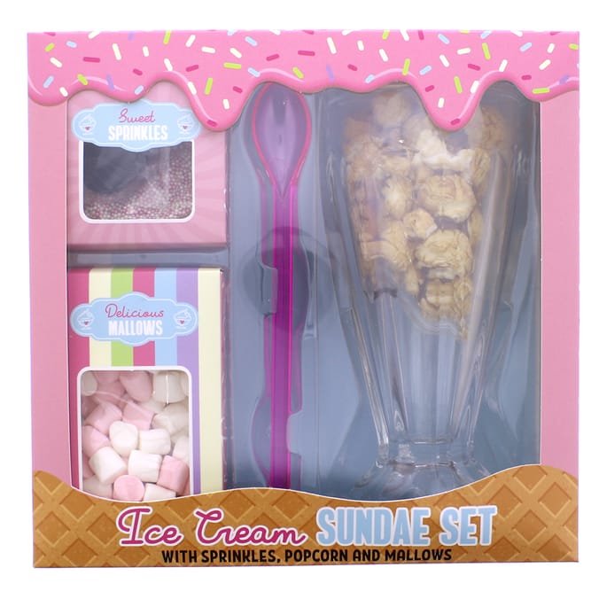 Ice Cream Sundae Set, gift, Home Bargains