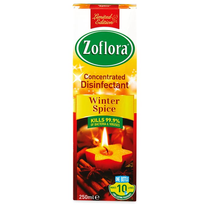 Zoflora Concentrated Disinfectant- Winter Spice (2 x 250ml)