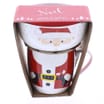 Noel Santa Stacking Mug & Breakfast Bowl Set