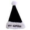 Deluxe Santa Hat - Black