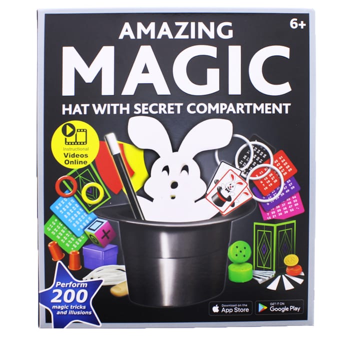 Amazing Magic Hat with Secret Compartment, toy, christmas, holiday