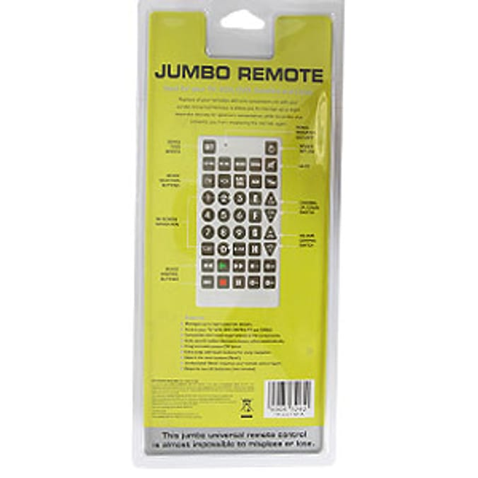 Jumbo Universal Remote