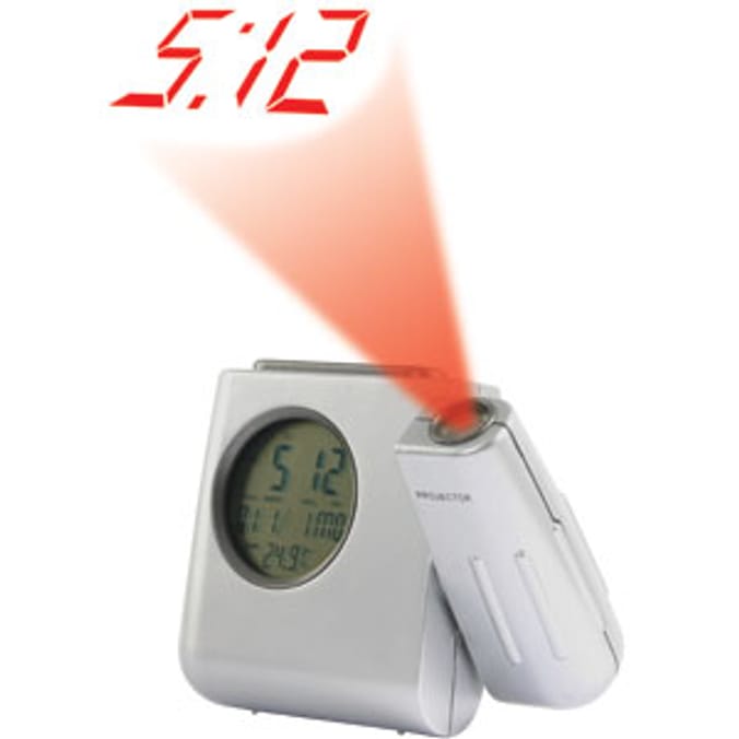 Nicedevice Projector Clock clocks Home Bargains