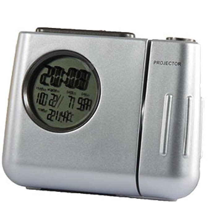 Nicedevice Projector Clock clocks Home Bargains