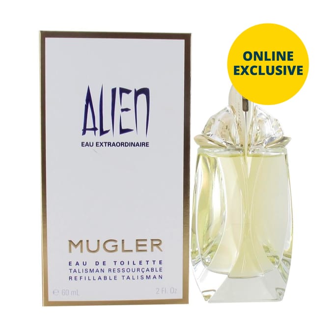 Alien Eau Extraordinaire Mugler 60ml EDT Refillable perfumes