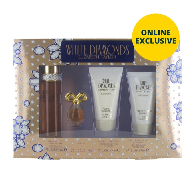 White diamonds elizabeth discount taylor gift set