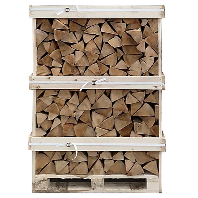 Large Loose Kiln Dried Birch Log Crate (*Including Home Delivery), wood