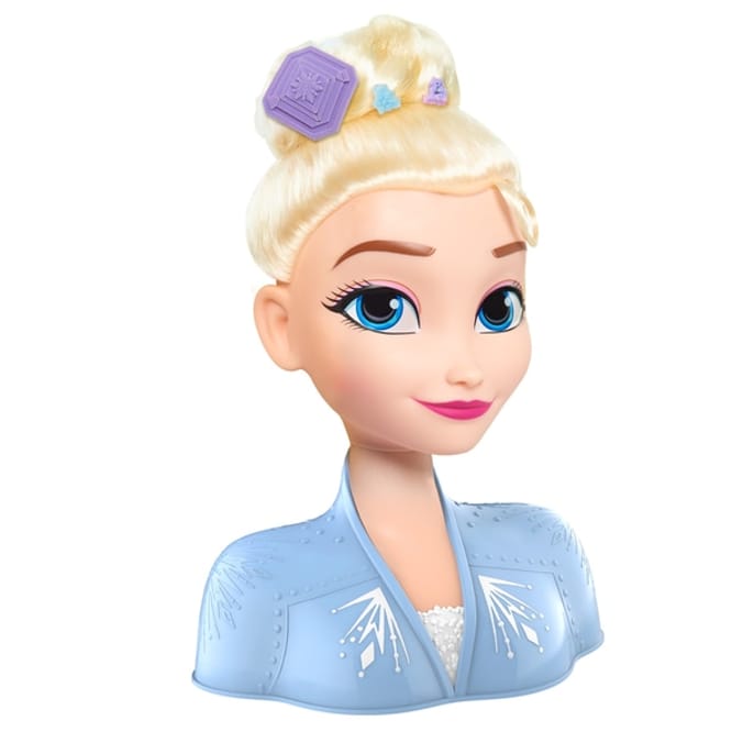 Frozen 2 Elsa Styling Head Disney Anna Ii Xmas Christmas T Ts Hair Style Styler 