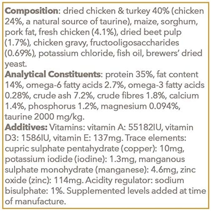 Iams Adult Dry Cat Food Chicken 800g, biscuits, feed, Home Bargains