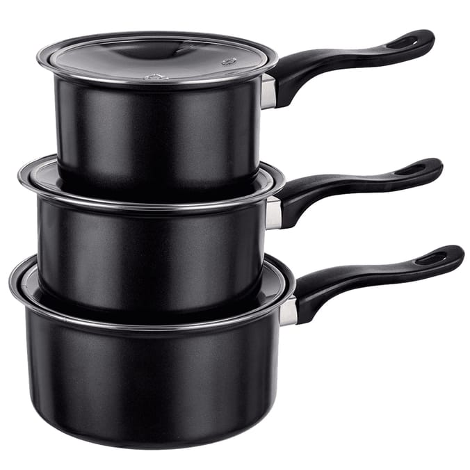 Kitchen Essentials 3 Piece Pan Set, pan, pans, cook, cooking, kitchen