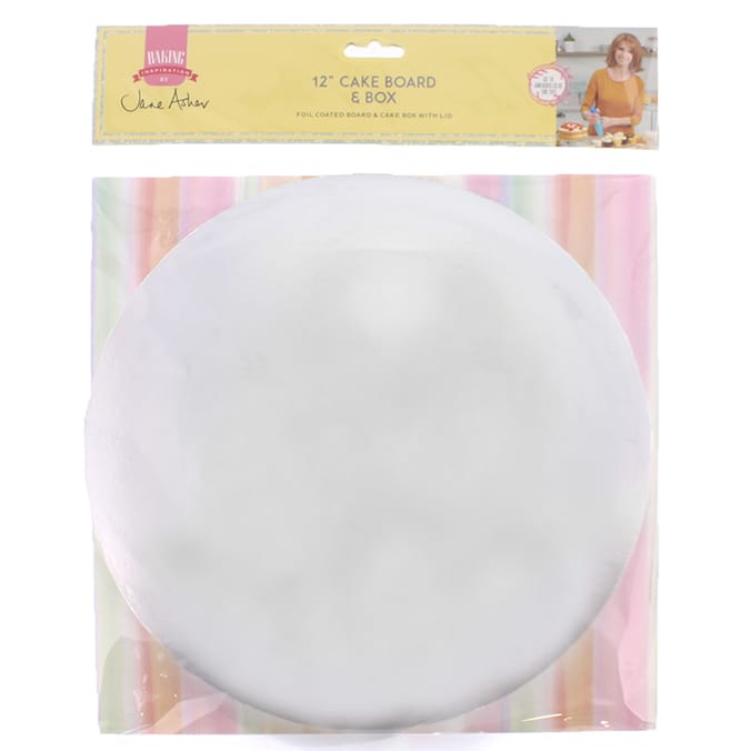 Jane Asher 12" Cake Board & Box (Case of 12), cake, cakes, wedding