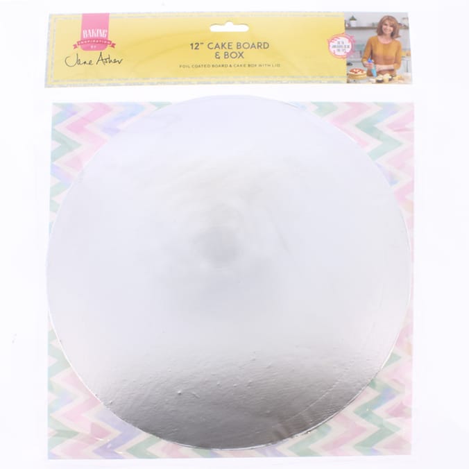 Jane Asher 12" Cake Board & Box (Case of 12), cake, cakes, wedding