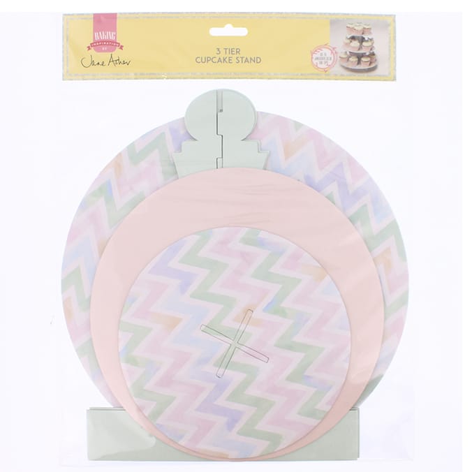 Jane Asher 3 Tier Cupcake Stand (Case of 18), cake, cakes, wedding