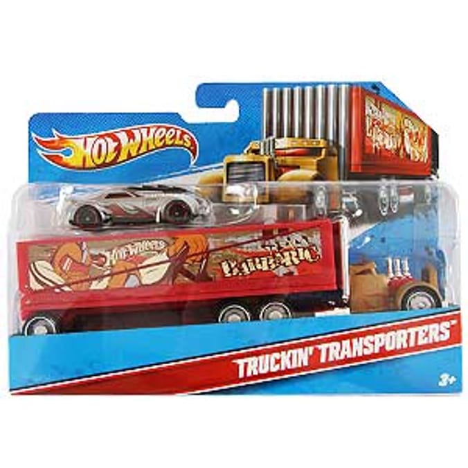 Hot Wheels Truckin' Transporters 4 Pack