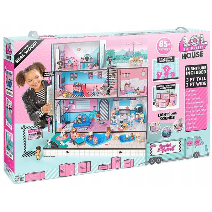 Lol doll best sale house cheapest