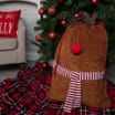 Noel Large Novelty Plus Sack - Brown Reindeer