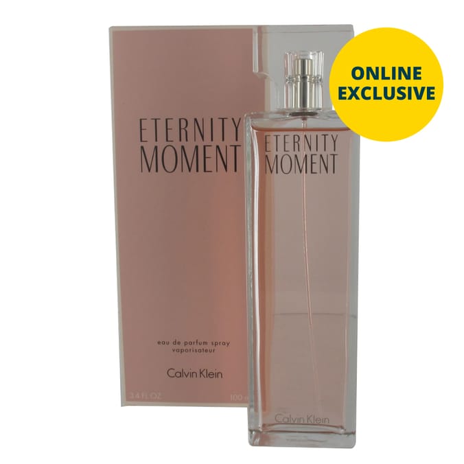 Calvin Klein Eternity Moment 100ml EDP, perfumes, fragrances, womens ...