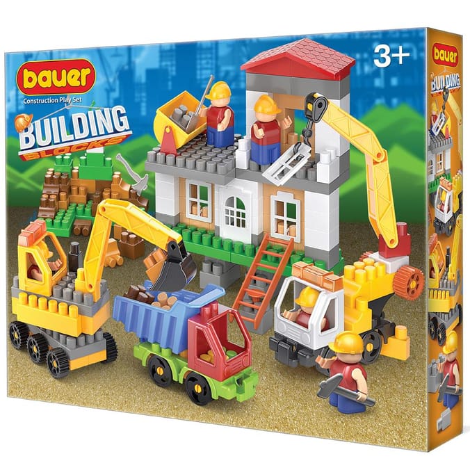 Bauer Building Blocks Construction Playset, toy, toys, play, playset, kid, kids, child, childs
