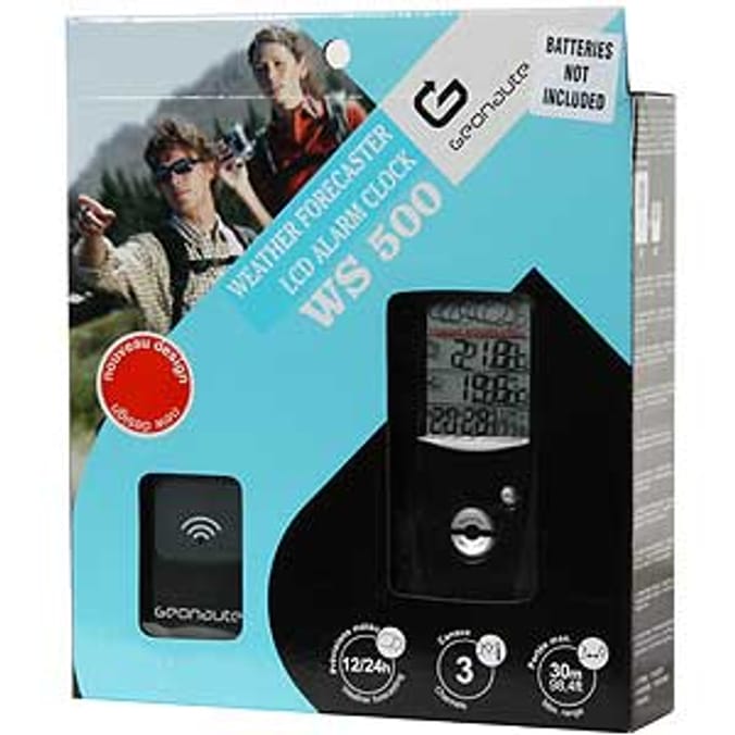 WS500 Geonaute Weather Station Alarm Clock Home Bargains