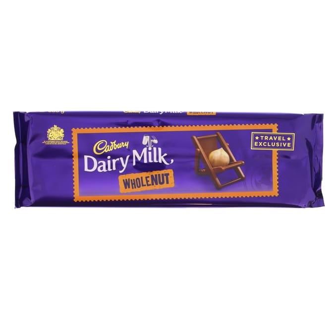 Cadbury Dairy Milk Whole Nut Tablet 300G – JSAK