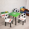 Kids Football Table and Chairs Set