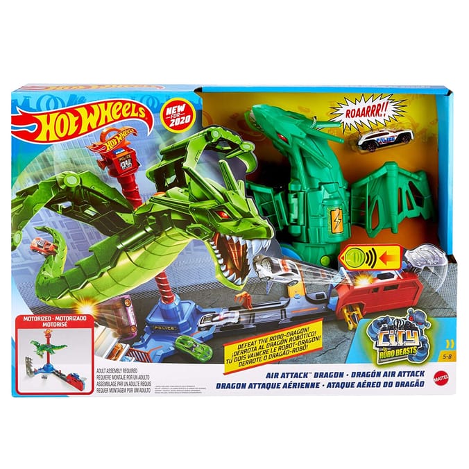 Hot Wheels Air Attack Dragon Playset