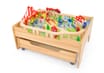 Wooden Deluxe 100 Piece Train Table