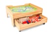 Wooden Deluxe 100 Piece Train Table