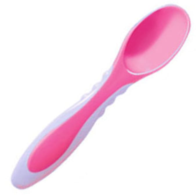 Tommee Tippee Feeding Spoons x 8 Pink Home Bargains