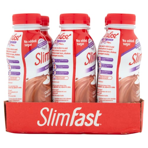 Slimfast High Protein Shake 325ml - Mint Chocolate (Case Of 6) | Home ...