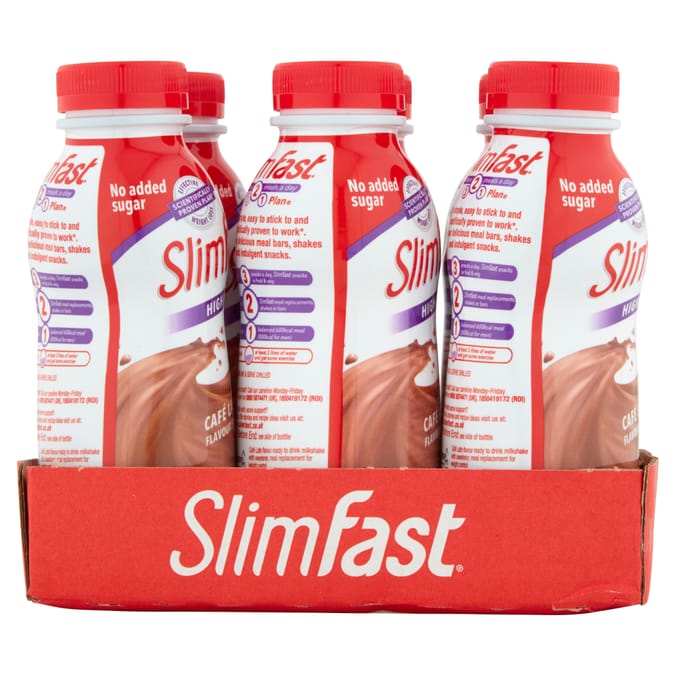 Slimfast High Protein Shake 325ml Mint Chocolate Case Of 6 Home