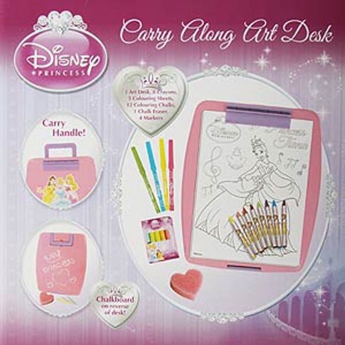 Disney Princess Carry Along Art Desk