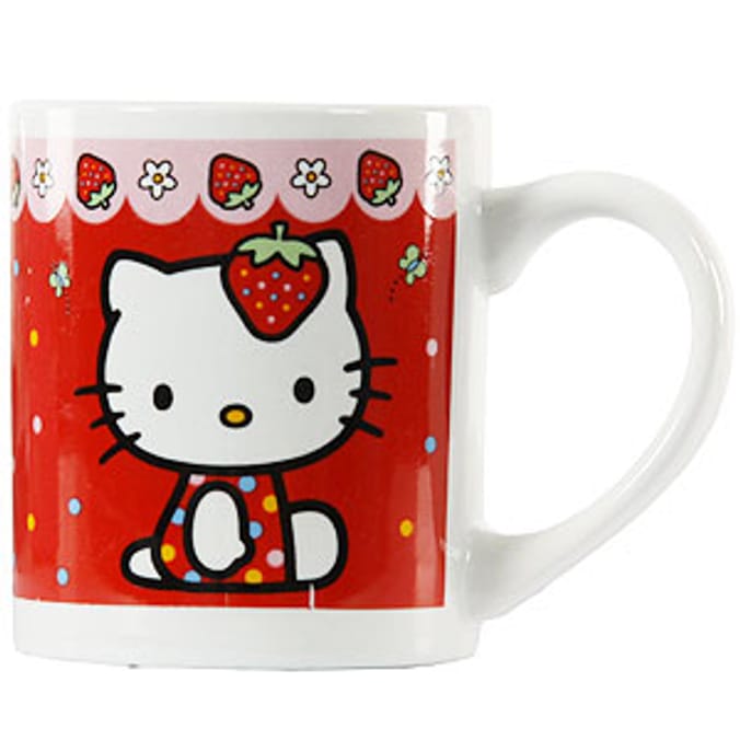 Hello Kitty Mug - Strawberry