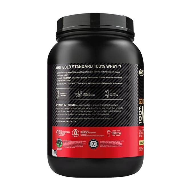 Optimim Nutrition Gold Standard Vanilla Whey Protein Powder 450g Home