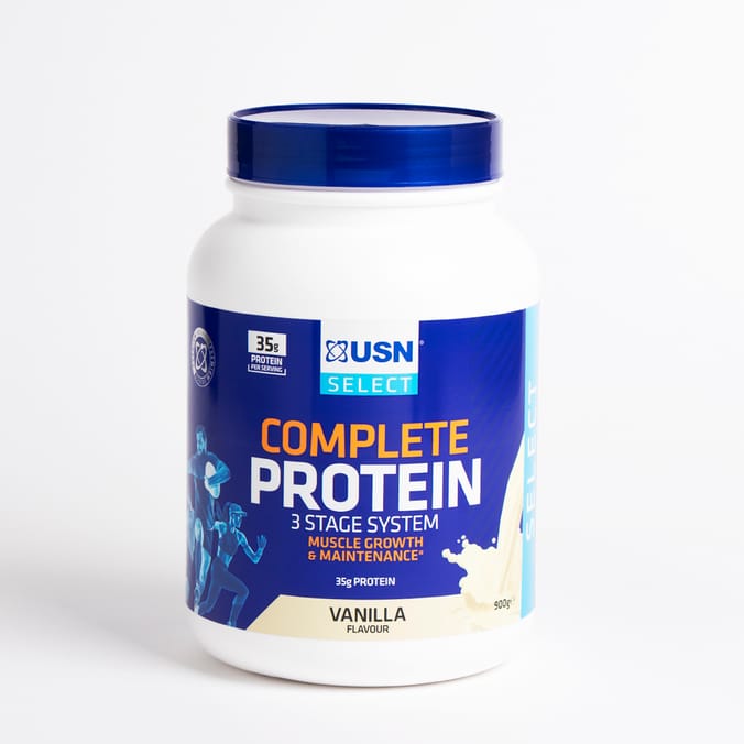 USN Select, Complete Protein 900g Vanilla, Protein Powder, Protein