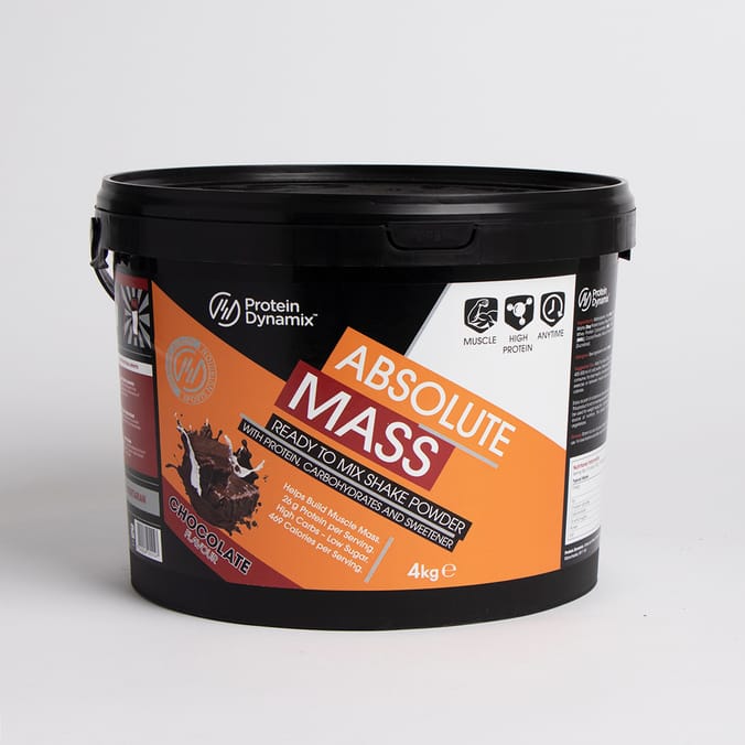Protein Dynamix Absolute Mass Ready To Mix Powder 4kg Chocolate