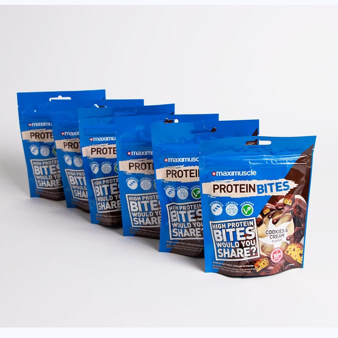 Maximuscle Protein Bites Cookies & Cream 110g (Case of 6), fitness