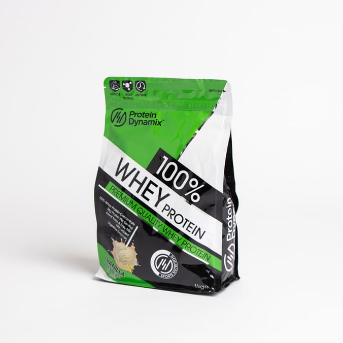 Protein Dynamix 100 Whey Protein 1kg Vanilla Ice Cream, powder