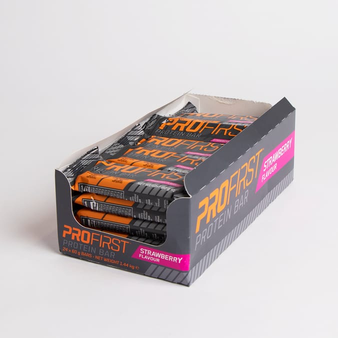 ProFirst Protein Bar Strawberry (Case of 24 Bars) whey protein powder