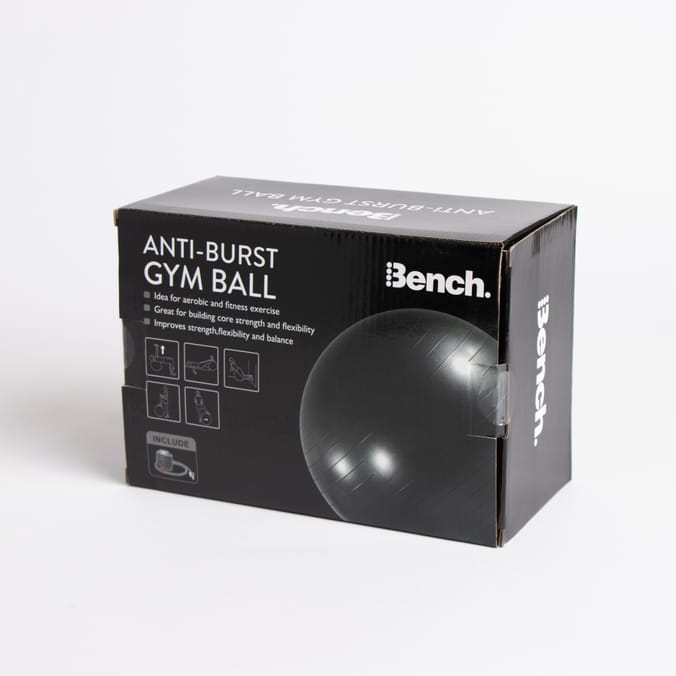 Bench Fitness Anti Burst Gym Ball balance balls gyms exercises equipments home workouts work outs yoga aerobics 5055201326782 Home Bargains