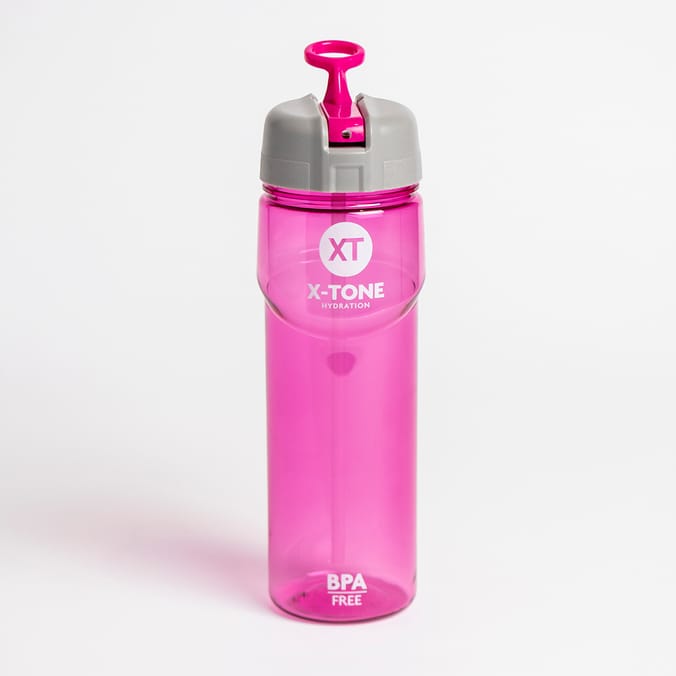 XTone Hydration Sports Drinking Bottle (Pink) new sports fitness mens