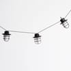 Firefly: 10 LED Solar Flickering Effect String Lanterns